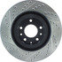 127.45080L by CENTRIC - Slotted Drilled Rotor