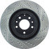 127.45080R by CENTRIC - Slotted Drilled Rotor