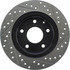 127.45085R by CENTRIC - Sport Drilled & Slotted Rotor, Right