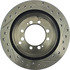 127.46022R by CENTRIC - Slotted Drilled Rotor