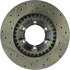127.46025L by CENTRIC - Slotted Drilled Rotor