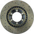 127.46025R by CENTRIC - Slotted Drilled Rotor