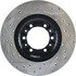 Centric 127.46040L Disc Brake Rotor Slotted Drilled Rotor