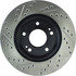127.46061L by CENTRIC - Sport Drilled & Slotted Rotor, Left
