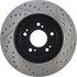 127.46066R by CENTRIC - Slotted Drilled Rotor