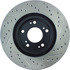 127.46068R by CENTRIC - Slotted Drilled Rotor