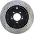 127.46075CR by CENTRIC - Sportstop Cryo Drilled & Slotted Rotor, Right