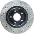 127.46078R by CENTRIC - Slotted Drilled Rotor