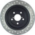 Centric 127.47011CL Disc Brake Rotor Sportstop Cryo Drilled & Slotted Rotor, Left