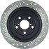 127.47011L by CENTRIC - Slotted Drilled Rotor