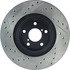 127.47012L by CENTRIC - Slotted Drilled Rotor