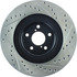 127.47018R by CENTRIC - Slotted Drilled Rotor