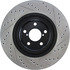 127.47021R by CENTRIC - Slotted Drilled Rotor