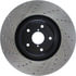 Centric 127.47022CL Disc Brake Rotor Sportstop Cryo Drilled & Slotted Rotor, Left