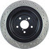 127.47025R by CENTRIC - Slotted Drilled Rotor