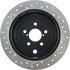 127.47029L by CENTRIC - Slotted Drilled Rotor