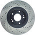 127.51018R by CENTRIC - Slotted Drilled Rotor