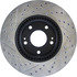 127.51020L by CENTRIC - Slotted Drilled Rotor