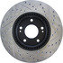 127.51020R by CENTRIC - Slotted Drilled Rotor