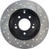 127.51021R by CENTRIC - Slotted Drilled Rotor