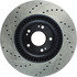 127.51032L by CENTRIC - Slotted Drilled Rotor