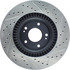 127.51038R by CENTRIC - Slotted Drilled Rotor