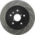 127.47037R by CENTRIC - Sport Drilled & Slotted Rotor, Right