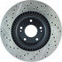 127.50028L by CENTRIC - Slotted Drilled Rotor