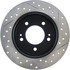 127.51043R by CENTRIC - Slotted Drilled Rotor