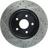 127.58001L by CENTRIC - Sport Drilled & Slotted Rotor, Left
