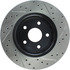 127.58001R by CENTRIC - Sport Drilled & Slotted Rotor, Right