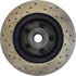 127.61003L by CENTRIC - Slotted Drilled Rotor