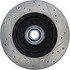 127.61026R by CENTRIC - Slotted Drilled Rotor