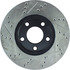 127.61041L by CENTRIC - Slotted Drilled Rotor