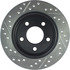 127.61042L by CENTRIC - Slotted Drilled Rotor