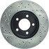 127.61051L by CENTRIC - Slotted Drilled Rotor