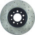 127.61057R by CENTRIC - Slotted Drilled Rotor