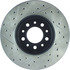 127.61057L by CENTRIC - Slotted Drilled Rotor