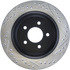 127.61073R by CENTRIC - Slotted Drilled Rotor