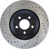 127.61086L by CENTRIC - Slotted Drilled Rotor