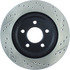 127.61087R by CENTRIC - Slotted Drilled Rotor