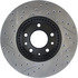 127.61088L by CENTRIC - Slotted Drilled Rotor