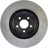 127.61089CL by CENTRIC - Sportstop Cryo Drilled & Slotted Rotor, Left