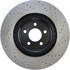 127.61089CR by CENTRIC - Sportstop Cryo Drilled & Slotted Rotor, Right