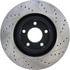 127.61090CR by CENTRIC - Sportstop Cryo Drilled & Slotted Rotor, Right