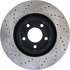 127.61090L by CENTRIC - Slotted Drilled Rotor