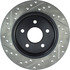 127.61099L by CENTRIC - Slotted Drilled Rotor