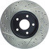 127.61100L by CENTRIC - Slotted Drilled Rotor