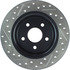 127.61101L by CENTRIC - Slotted Drilled Rotor