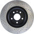 127.61102L by CENTRIC - Slotted Drilled Rotor